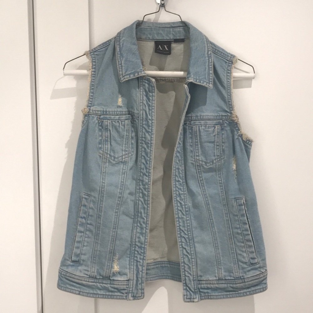 Armani Exchange Women’s Denim Vest